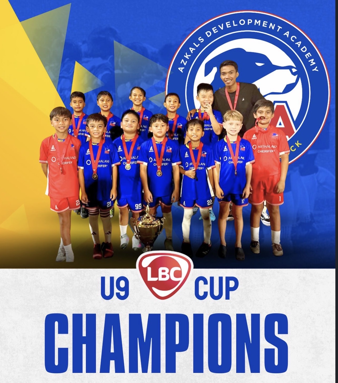 U9 LBC Cup Champions